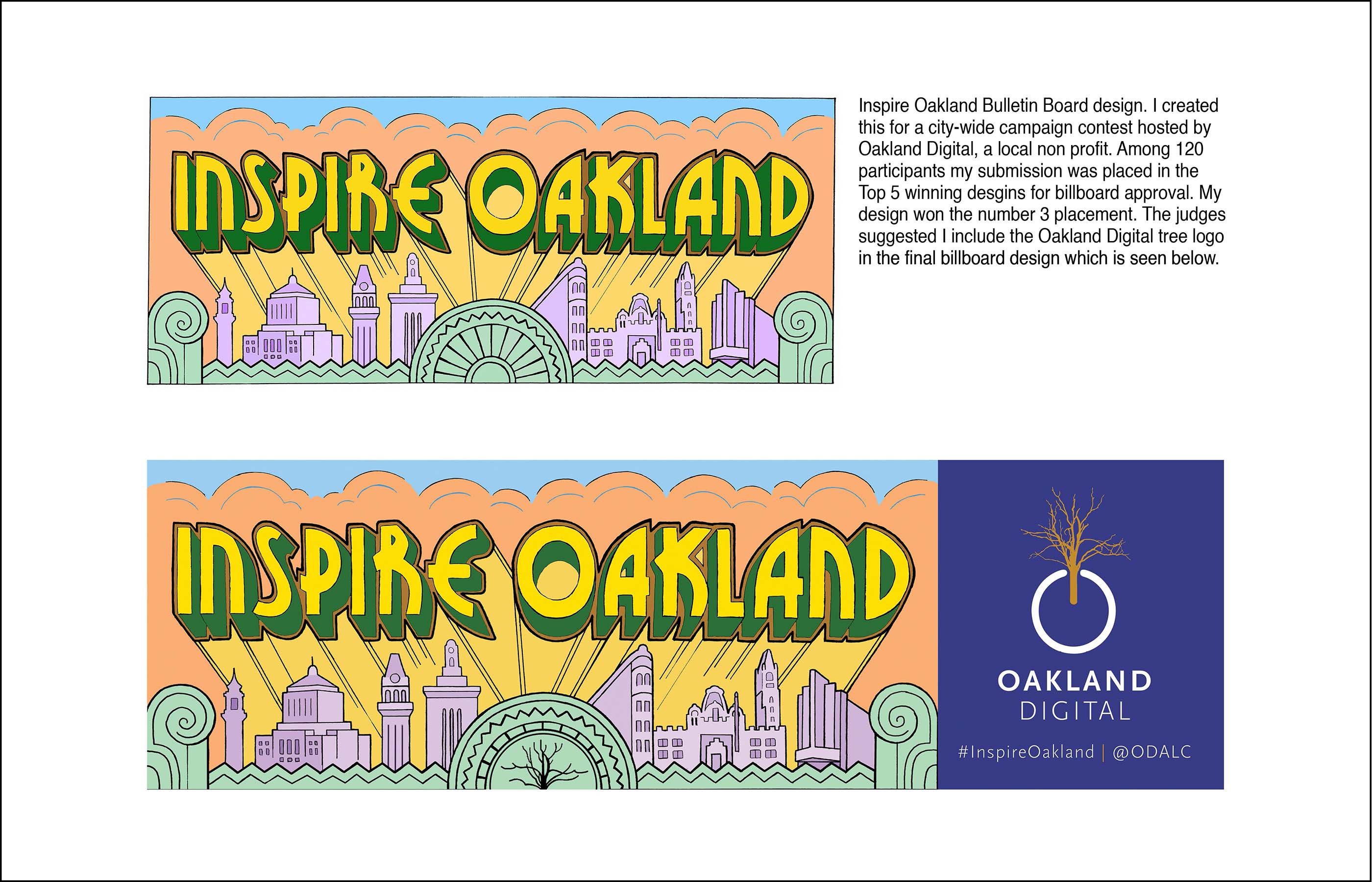 Click here to see more details about the Inspire Oakland billboard project
